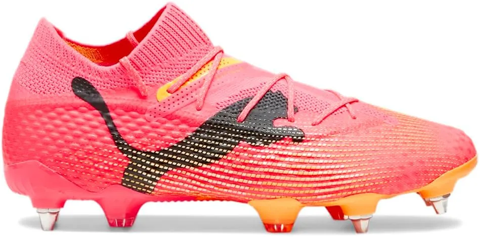 Puma Womens Future 7 Ultimate Rush Firm GroundArtificial Ground Soccer Cleats - Pink - Size 7 M