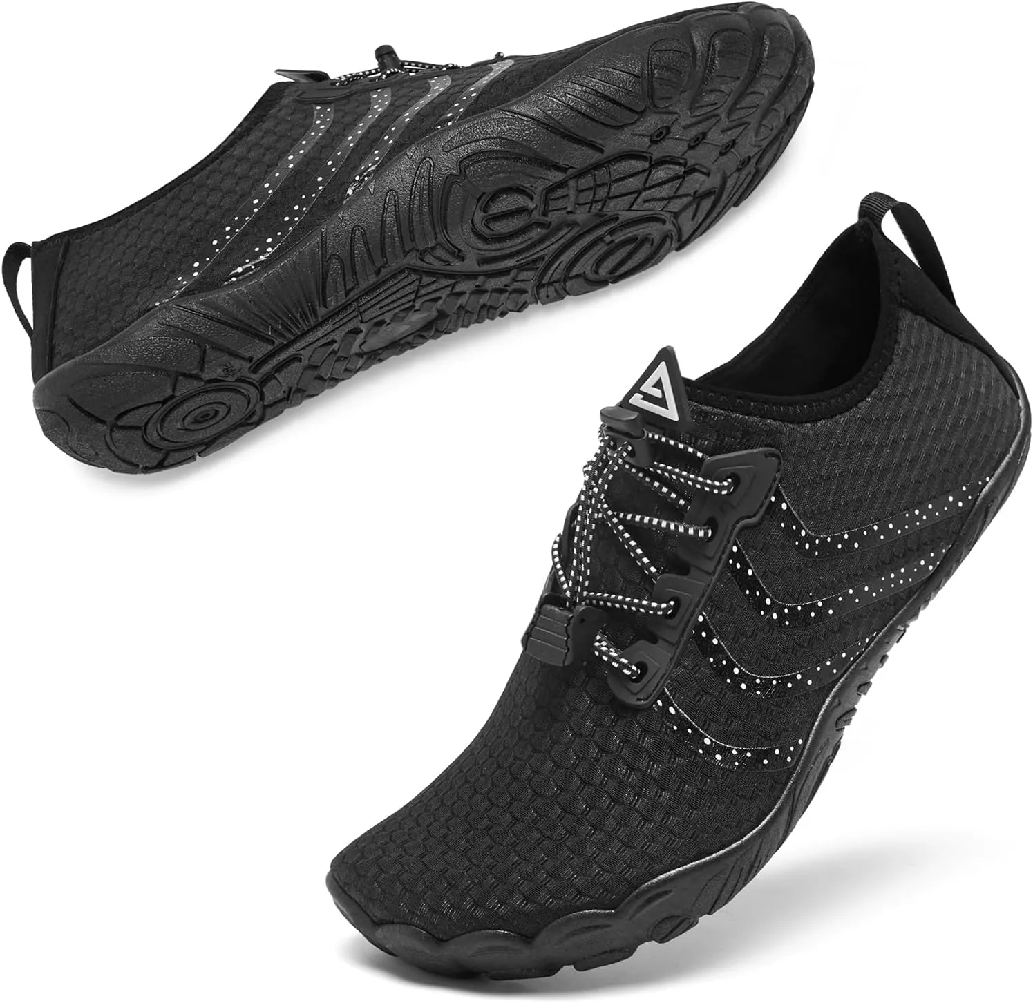 Racqua Water Shoes Men Women Quick Dry Swim Lake Kayaking Shoes Beach Non-Slip Surfing Pool Sport Barefoot Shoes