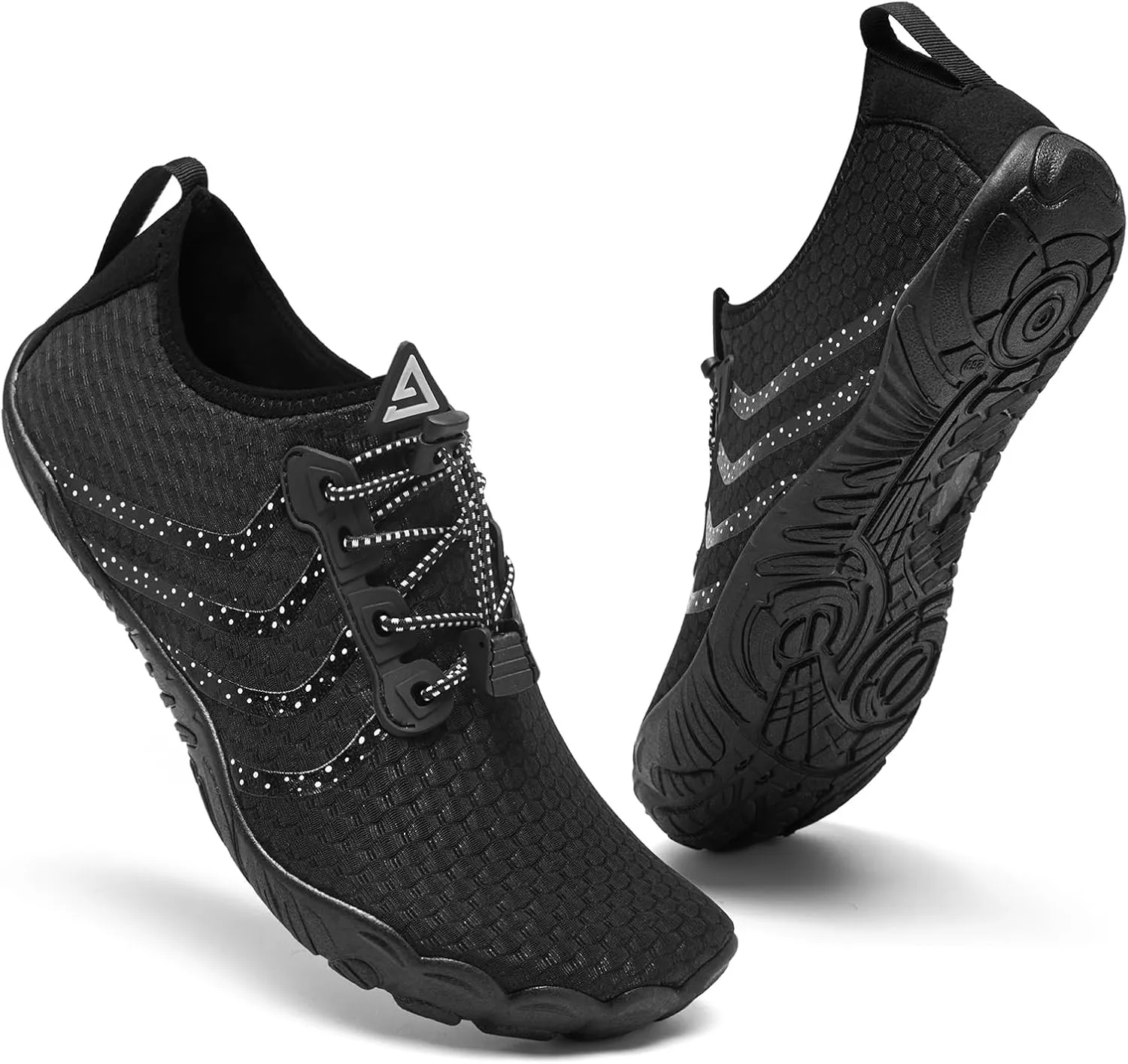 Racqua Water Shoes Men Women Quick Dry Swim Lake Kayaking Shoes Beach Non-Slip Surfing Pool Sport Barefoot Shoes
