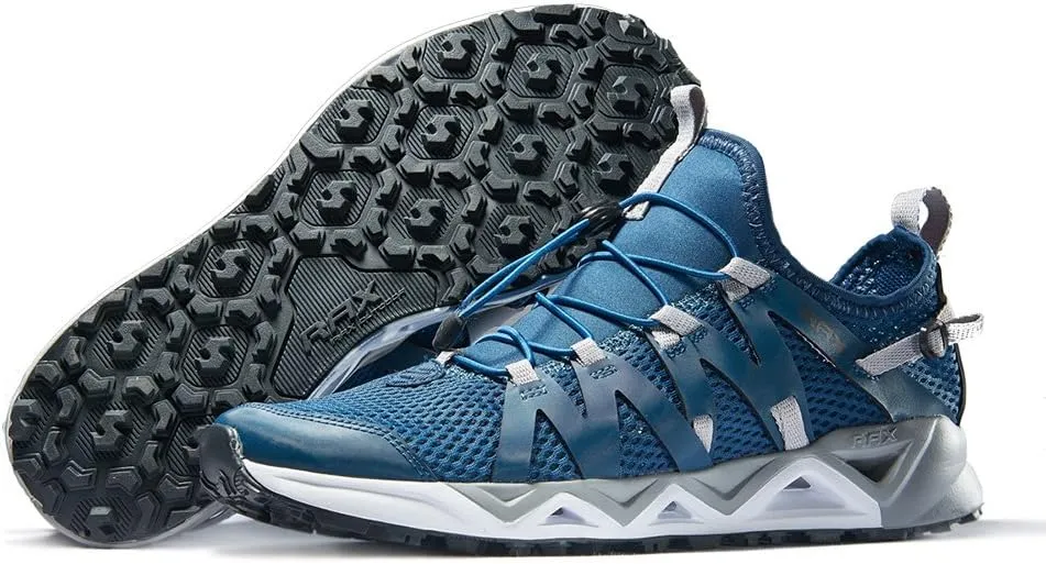RAX Men's Quick Drying Slip-Resistent Aqua Water Hiking Shoes