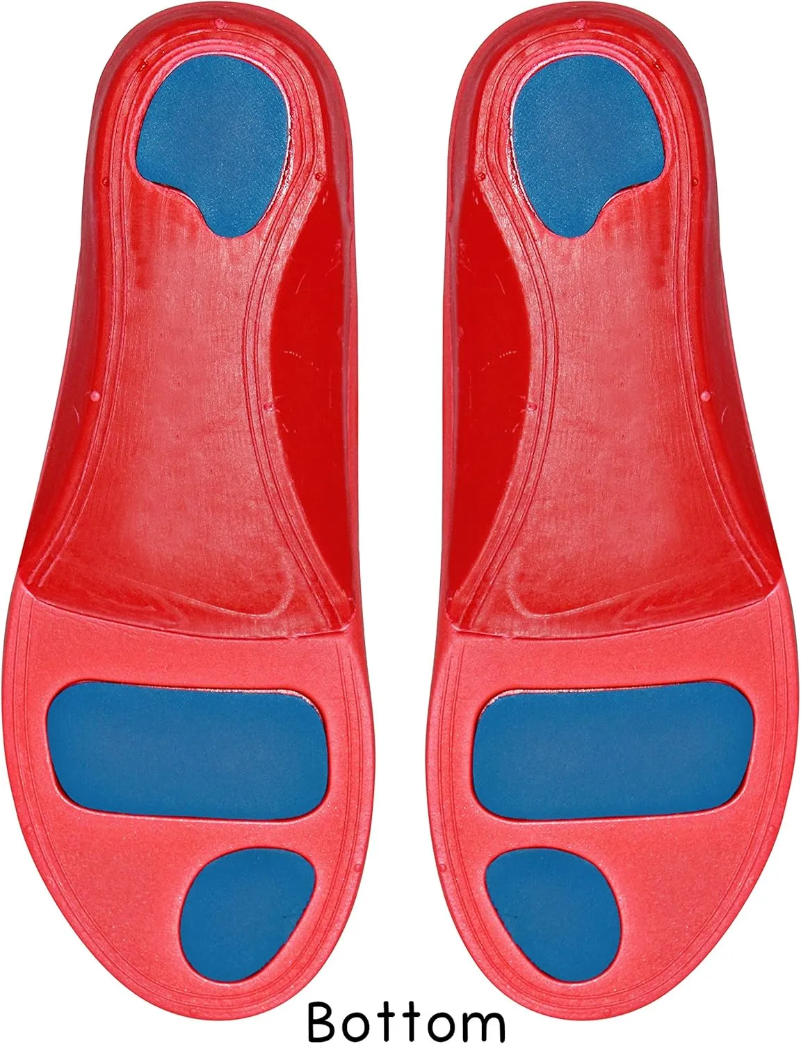 Red Orthotic Sports Insole by KidSole - Lightweight Soft & Sturdy Orthotic Technology for Active Children with Flat Feet and Other Arch Support Problems (US Kids Sizes 2-3.5 (22 CM))