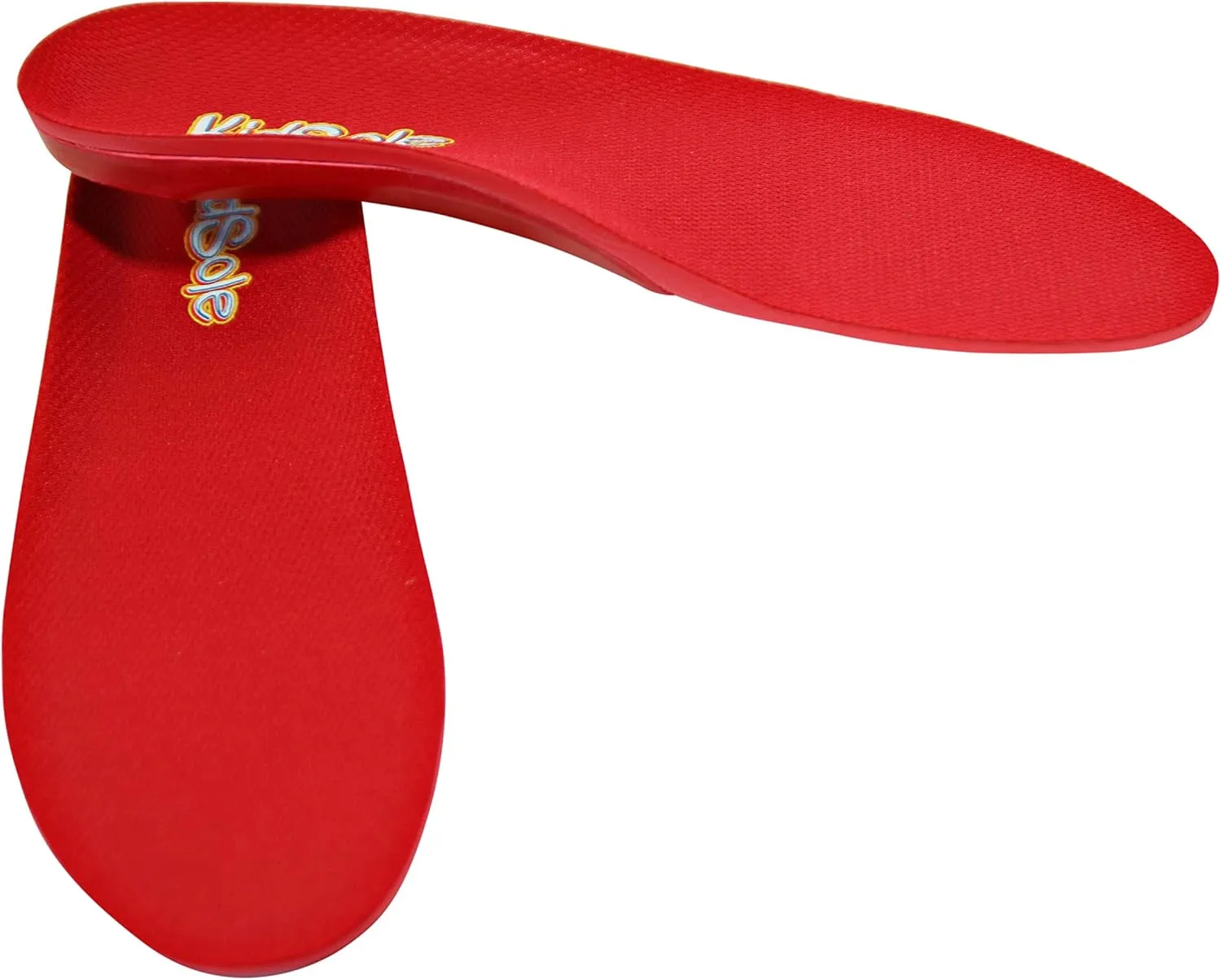 Red Orthotic Sports Insole by KidSole - Lightweight Soft & Sturdy Orthotic Technology for Active Children with Flat Feet and Other Arch Support Problems (US Kids Sizes 2-3.5 (22 CM))