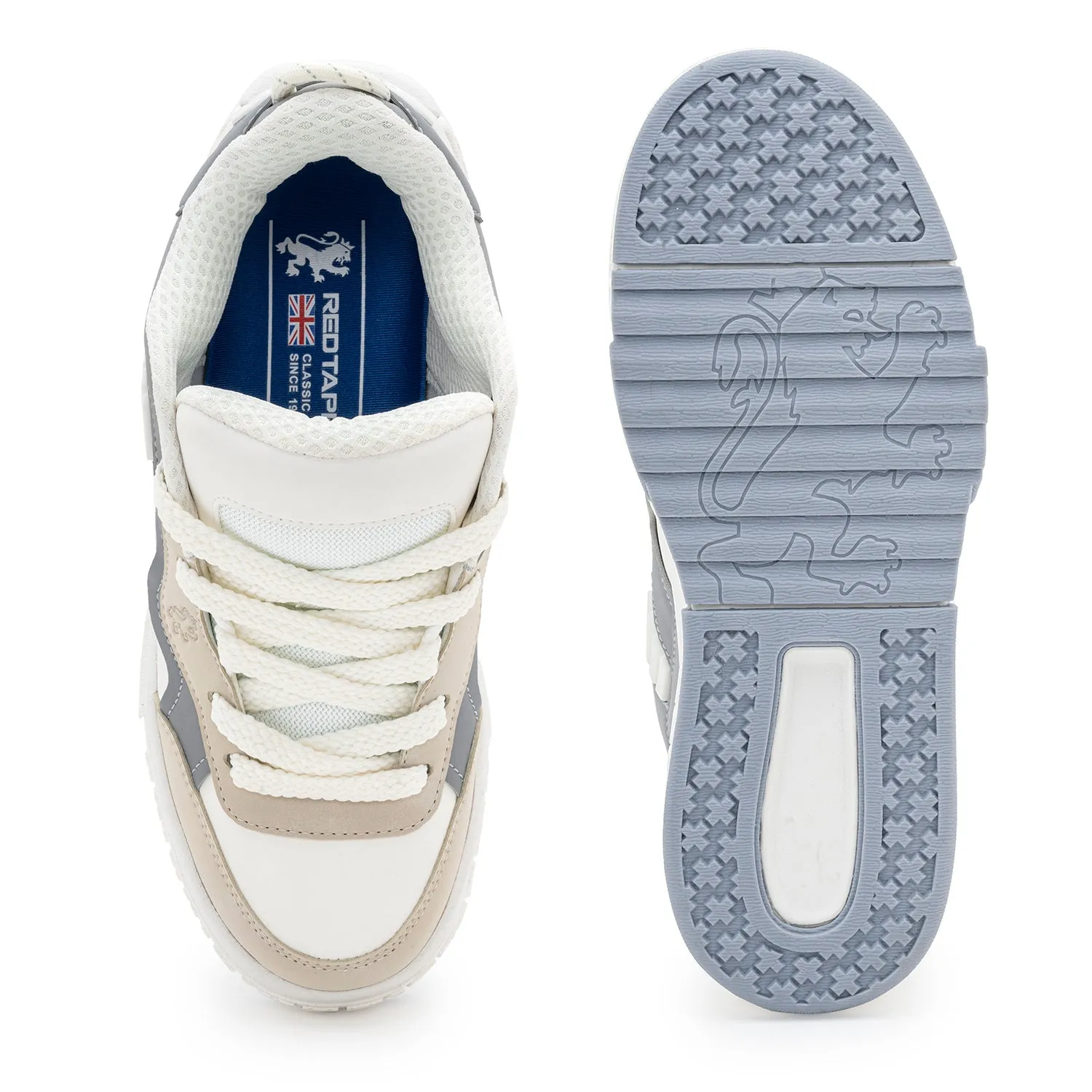 Red Tape Casual Sneaker Shoes for Men | Elegantly Rounded Front, Soothing Insole & Impact-Resistant Comfort