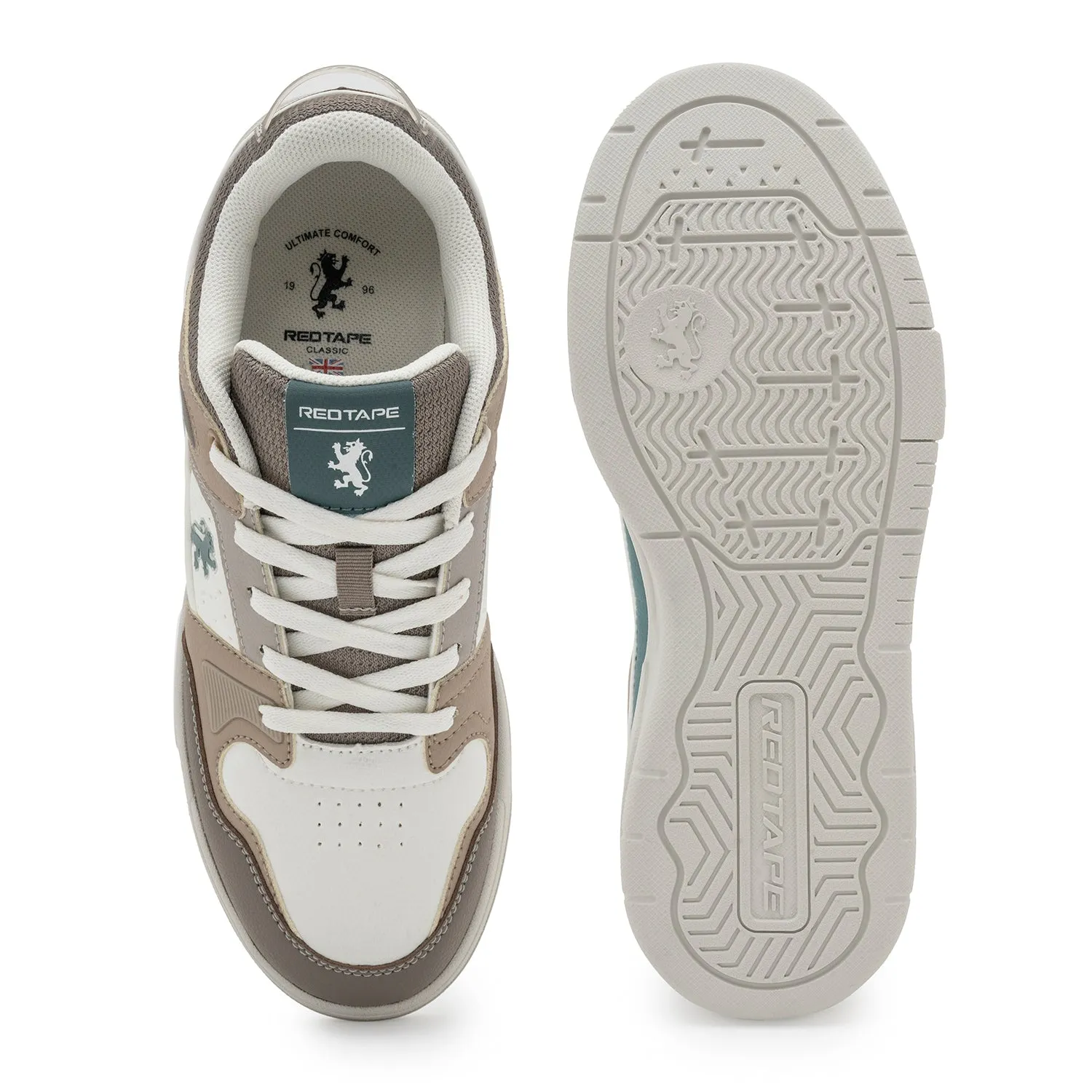 RedTape Casual Sneaker Shoes for Men | Elegantly Rounded Front, Soothing Insole & Impact-Resistant Comfort