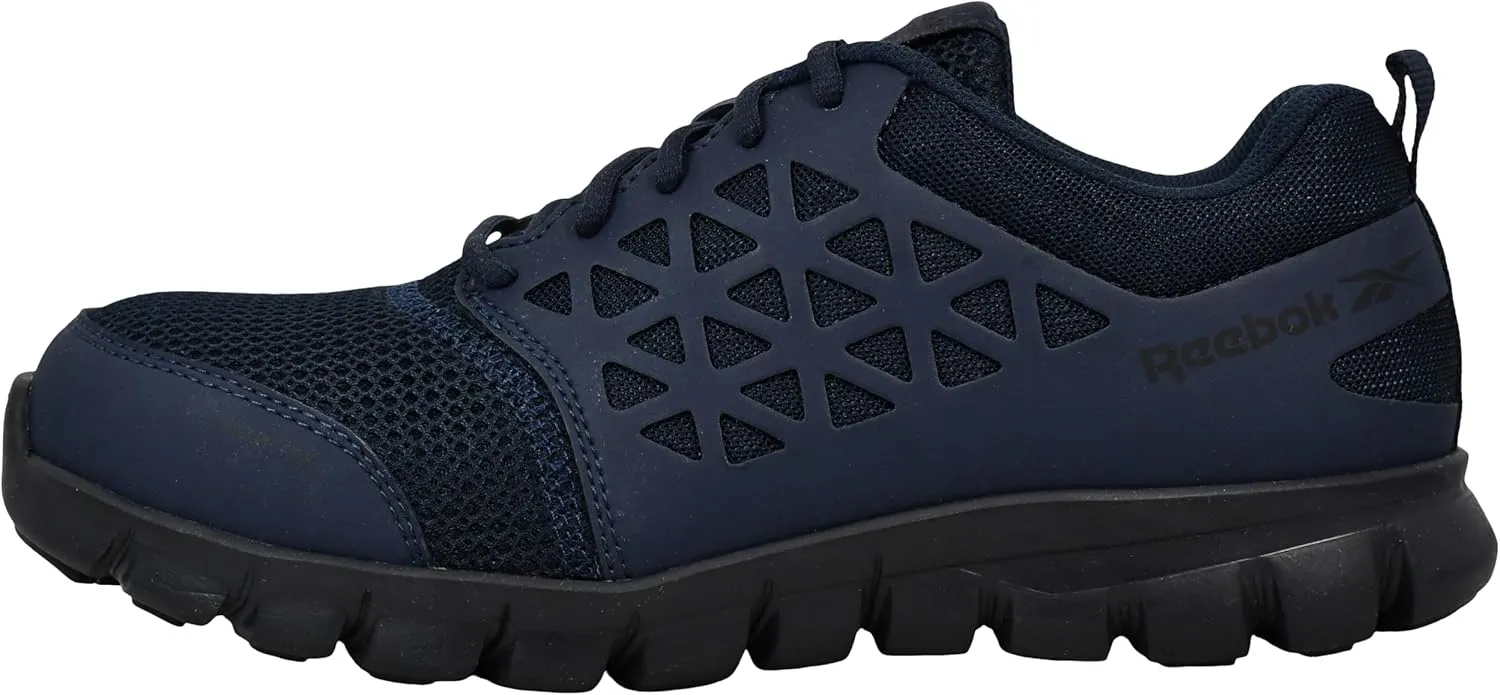 Reebok Men's Rb4041 Sublite Cushion Safety Toe Athletic Work Shoe Black