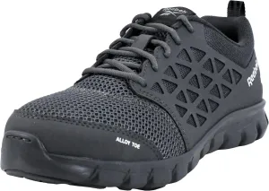 Reebok Men's Rb4041 Sublite Cushion Safety Toe Athletic Work Shoe Black