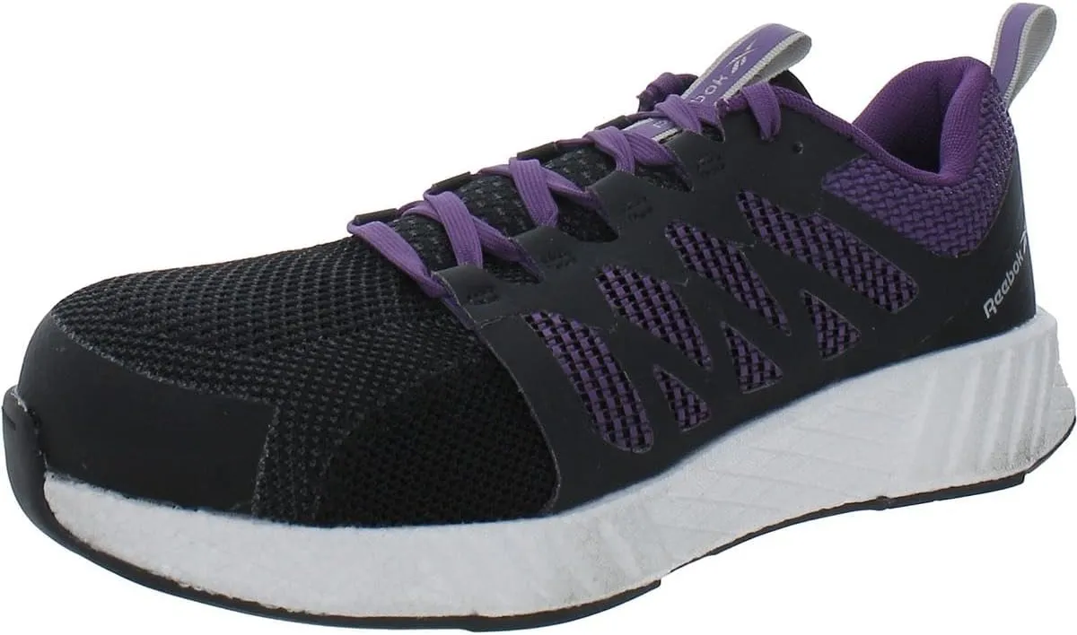 Reebok Women's Rb315 Fusion Flexweave Safety Toe Athletic Work Shoe Black
