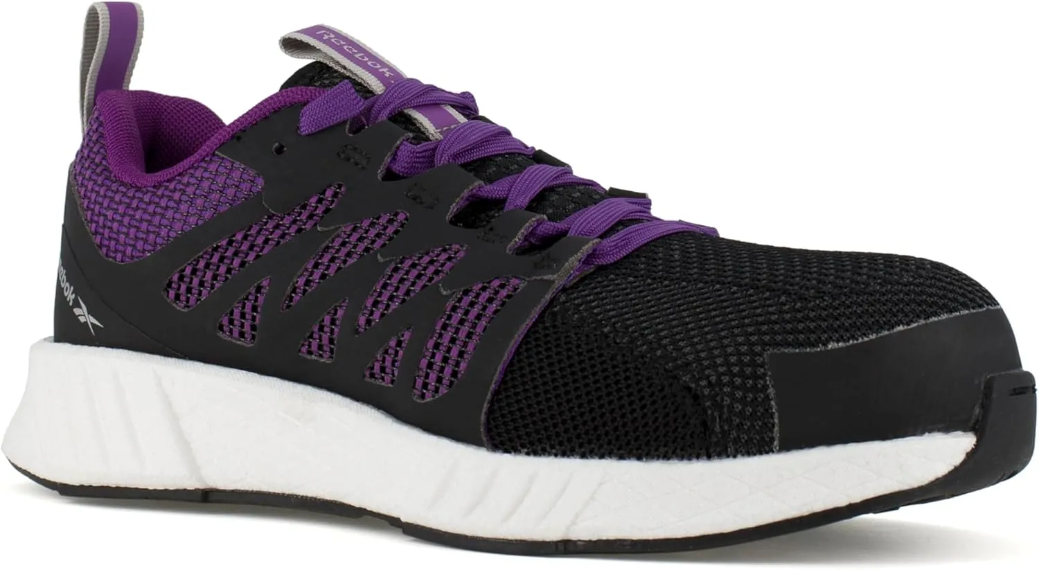 Reebok Women's Rb315 Fusion Flexweave Safety Toe Athletic Work Shoe Black