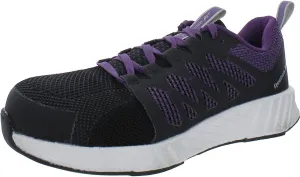 Reebok Women's Rb315 Fusion Flexweave Safety Toe Athletic Work Shoe Black