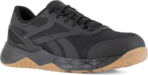 Reebok Work Men's RB3317 Nanoflex TR Work Construction Shoe Black Safety, 11.5