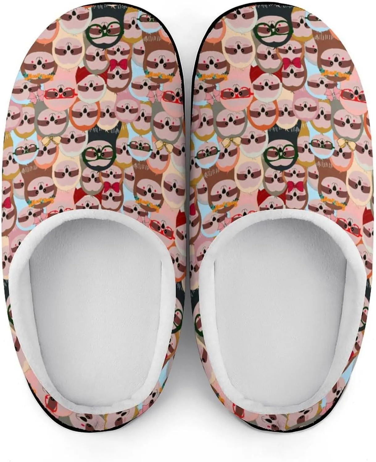 Retro Halloween Pumpkin House Clog Slippers For Womens Memory Foam Slipper Ladies Bedroom Slip-On Shoes Indoor Outdoor