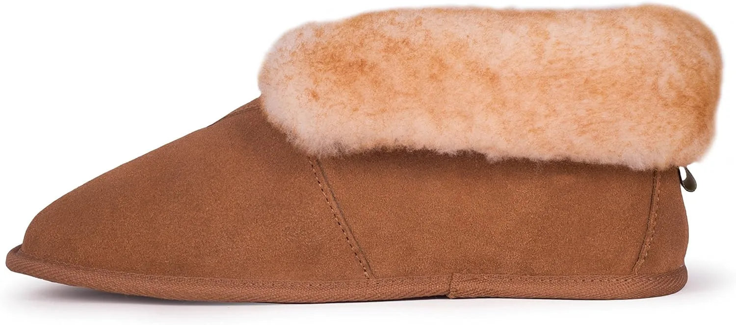 RJ's Fuzzies Men's Soft Sole Bootie Slipper