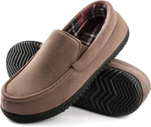 RockDove Men's Alexander Flannel Lined Loafer Slipper