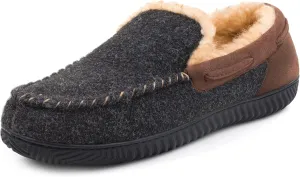 RockDove Men's Hearthfire Memory Foam Moc Slipper