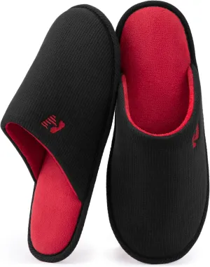 RockDove Men's Two-Tone Memory Foam Lightweight Scuff House Slipper