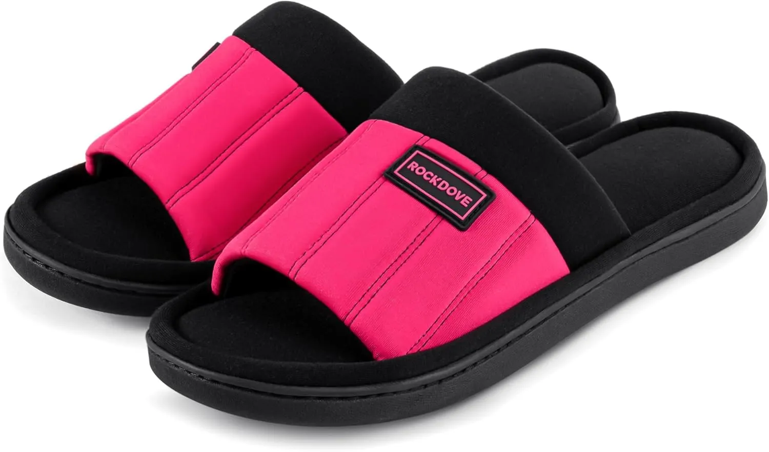 RockDove Women's Cassidy Two-Tone Memory Foam Slide Slipper