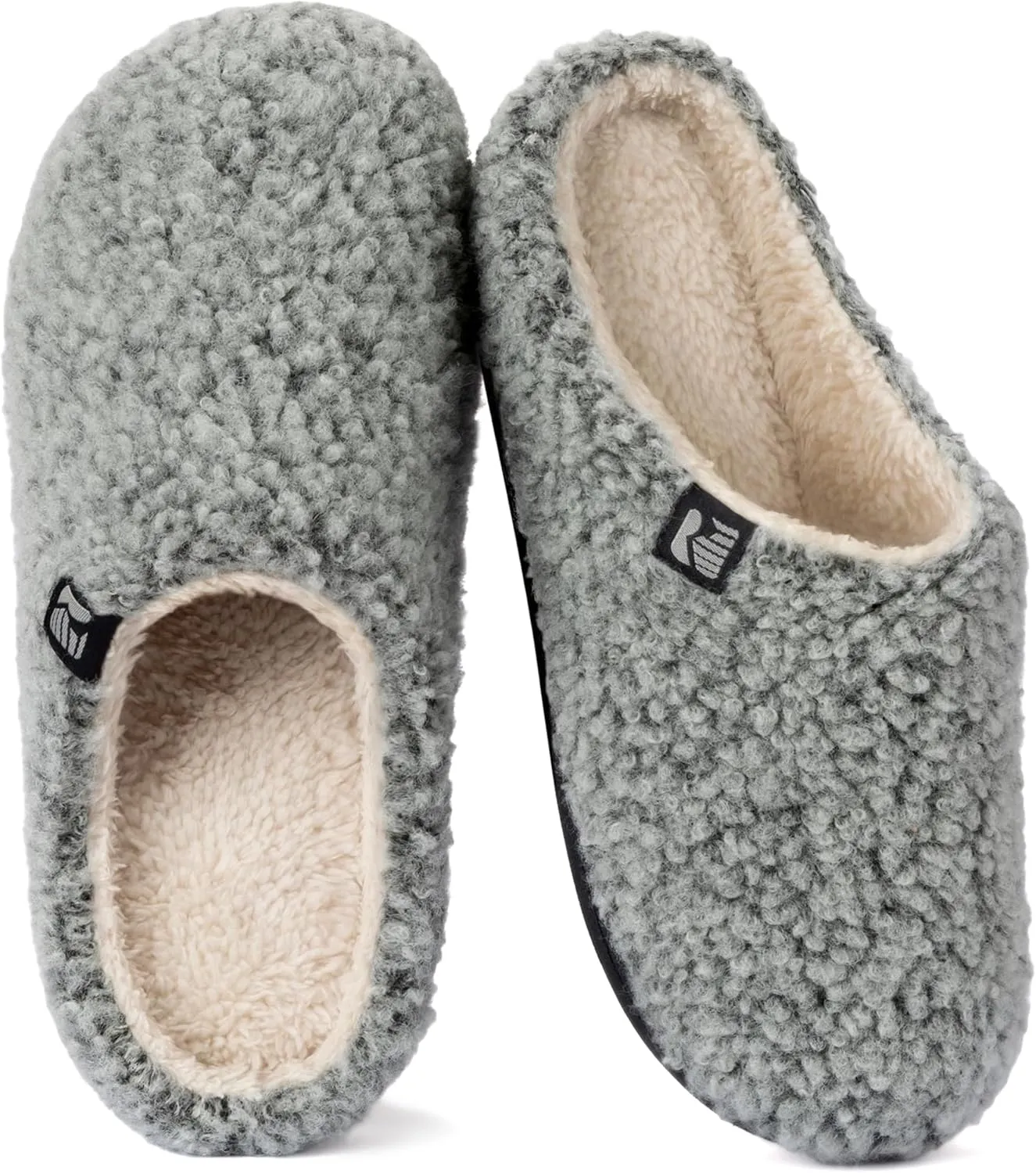 RockDove Women's Plush Retreat Sherpa Fleece Clog Slipper