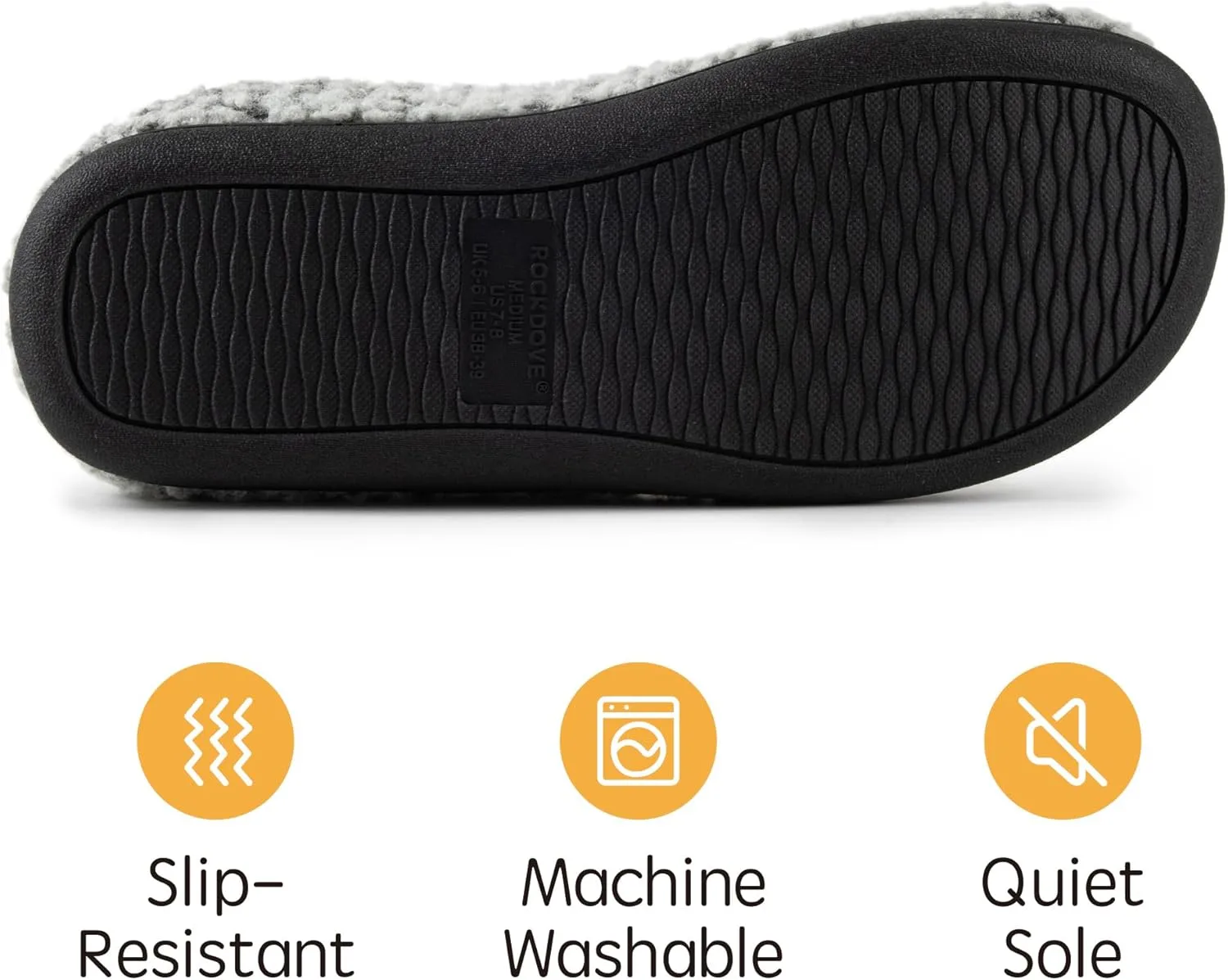 RockDove Women's Plush Retreat Sherpa Fleece Clog Slipper