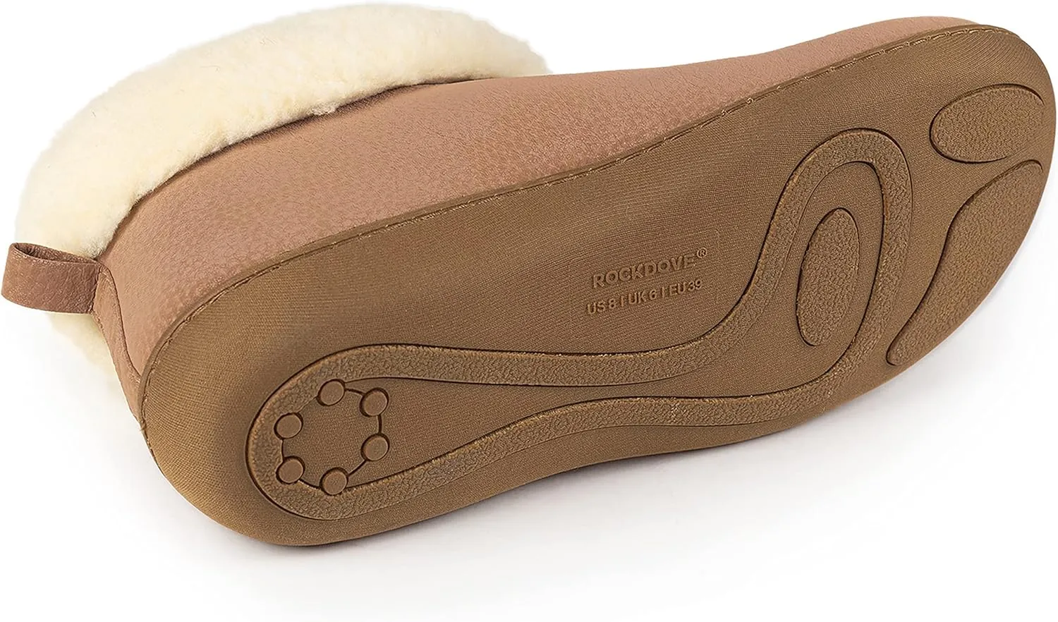 RockDove Women's Sierra Faux Leather Bootie Slipper