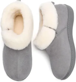 RockDove Women's Sierra Faux Leather Bootie Slipper