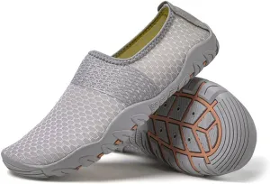 Rojeam Barefoot Water Shoes for Men Women Quick Drying Sports Aqua Socks for Beach Surf Diving Swim