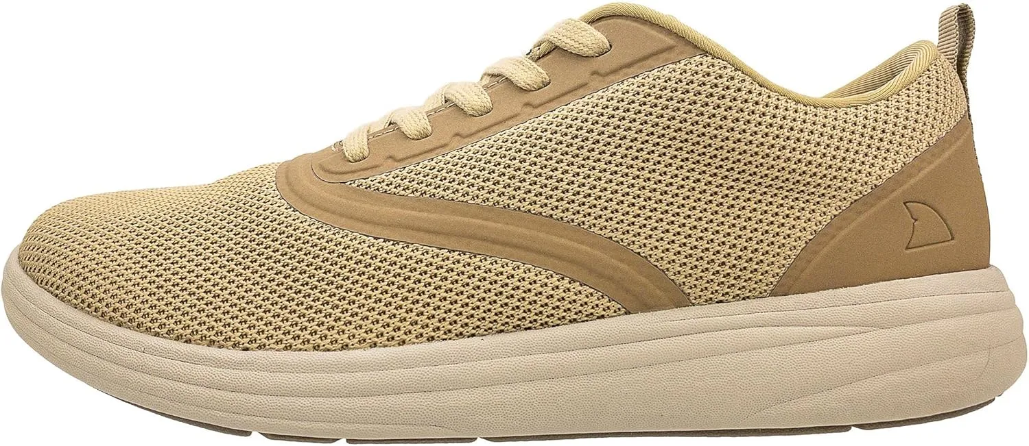 RUGGED SHARK Mens Catalina Mesh Casual Water Shoes, Size 9 to 13, Tan, Grey, and Black