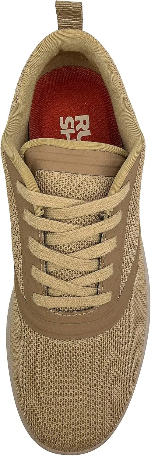 RUGGED SHARK Mens Catalina Mesh Casual Water Shoes, Size 9 to 13, Tan, Grey, and Black
