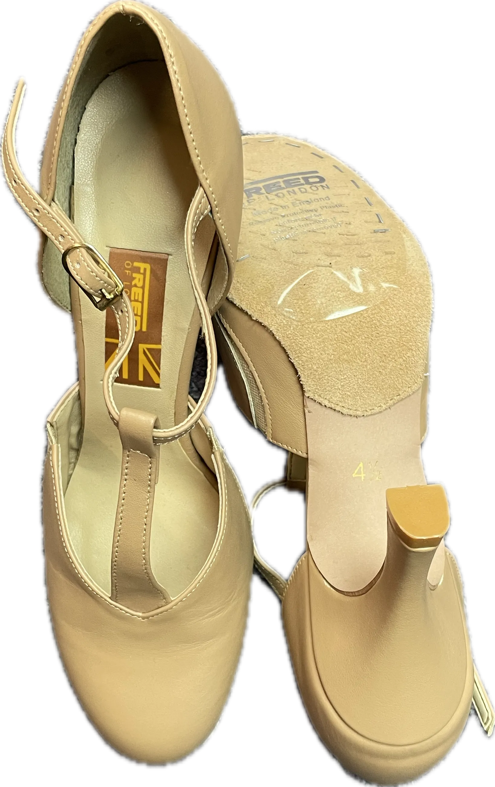 *SALE* 'Freed Showflex Flexible Leather Show Shoe Tan'