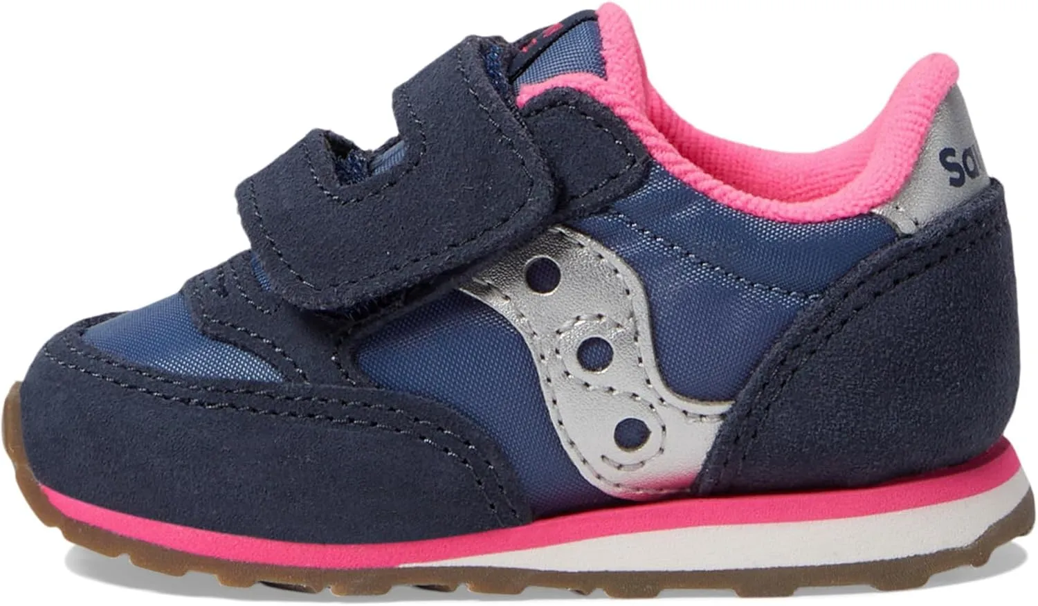 Saucony Unisex-Child Baby Jazz Hook and Loop Sneaker
