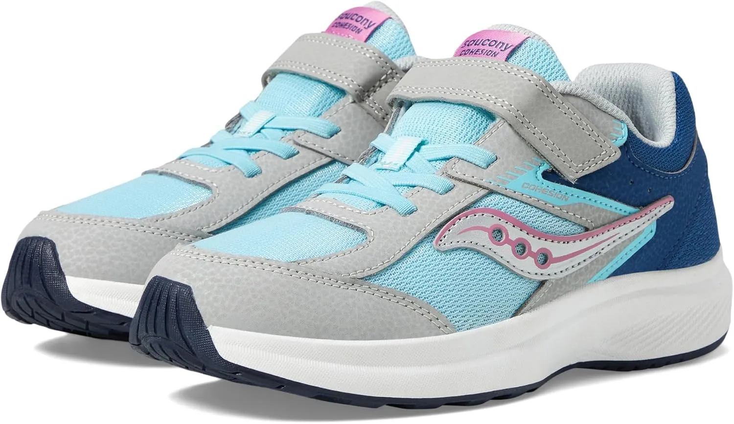 Saucony Unisex-Child Cohesion KDZ Alternative Closure Sneaker