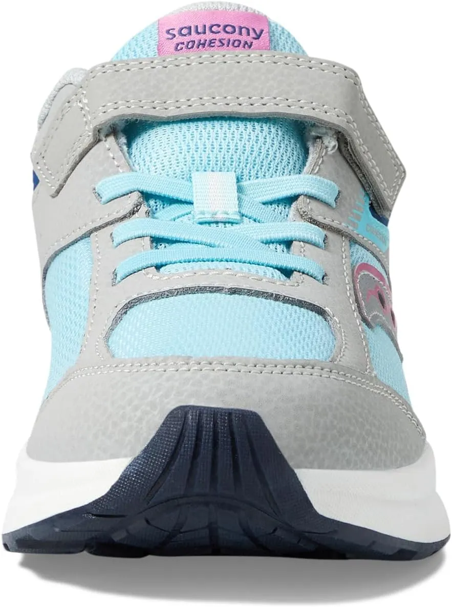 Saucony Unisex-Child Cohesion KDZ Alternative Closure Sneaker