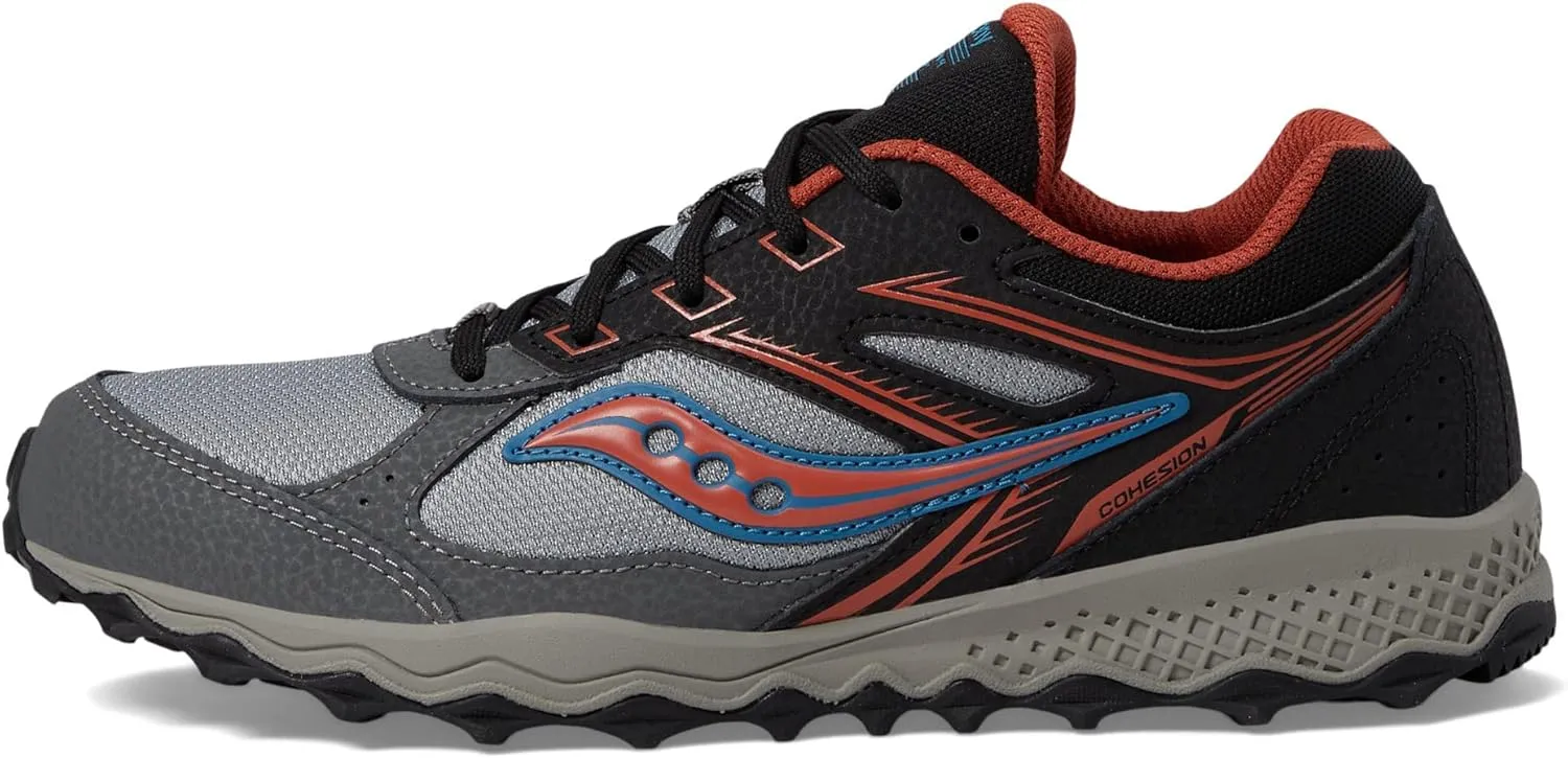 Saucony Unisex-Child Cohesion Tr14 Lace to Toe Trail Running Shoe