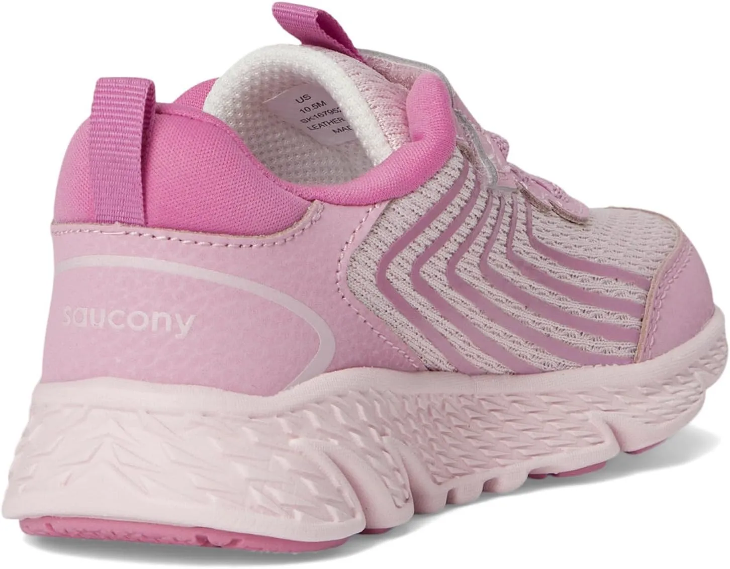 Saucony Unisex-Child Wind 3.0 Alternative Closure Sneaker