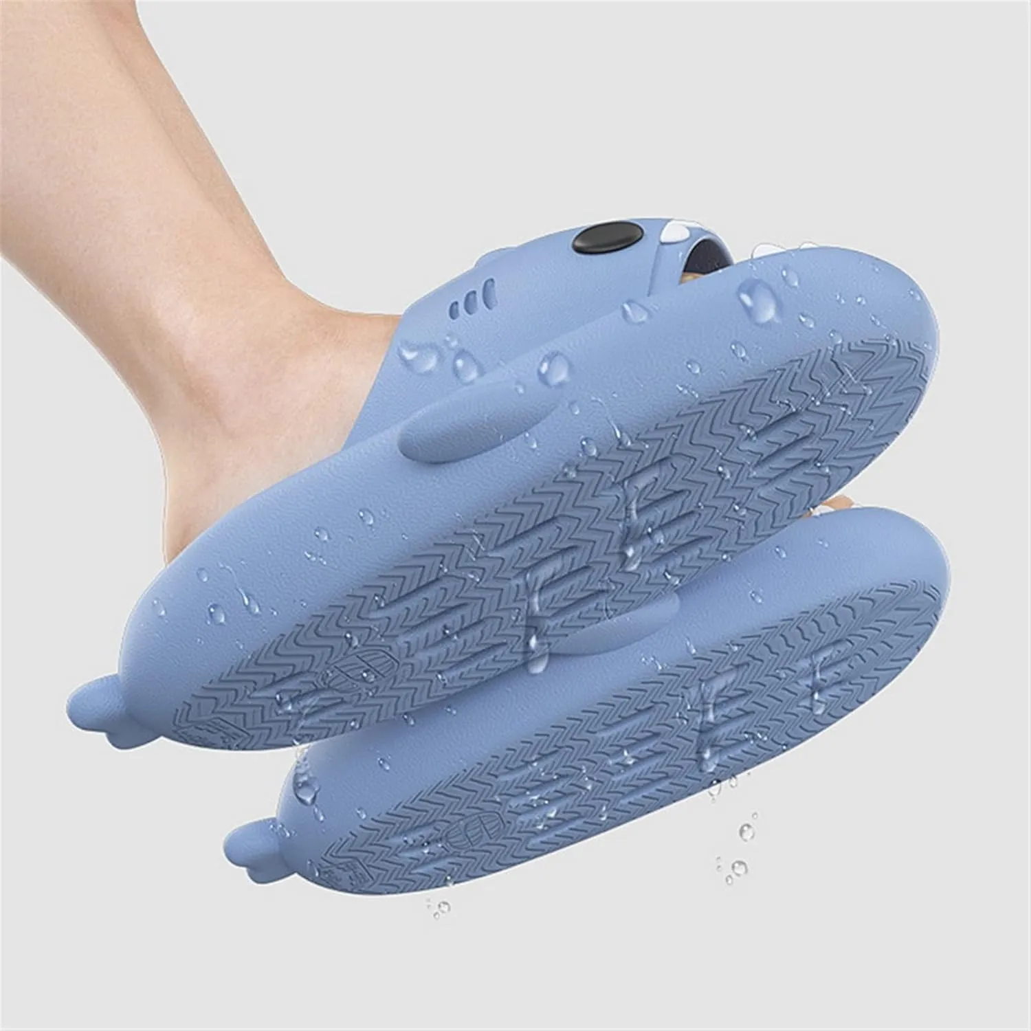 Shark Slides,Unisex Cute Shark Slides Slippers for Family Matching Outfit - Slipper Female Flip Flops Cartoon Shark Cute Lovely EVA Slides,Shark Slides for Men Women, Indoor & Outdoor
