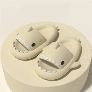 Shark Slides,Unisex Cute Shark Slides Slippers for Family Matching Outfit - Slipper Female Flip Flops Cartoon Shark Cute Lovely EVA Slides,Shark Slides for Men Women, Indoor & Outdoor