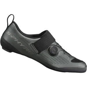 Shimano Clothing S-PHYRE TR9 (TR903) Shoes, Matt Gunmetal, Size 48