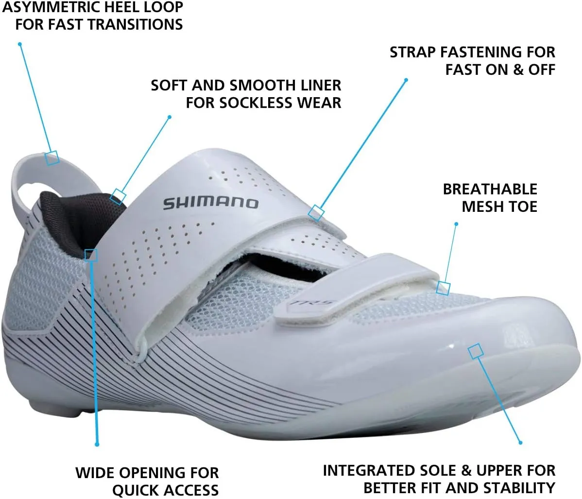 SHIMANO SH-TR5 Women's Specialist Short Course Triathlon Shoe