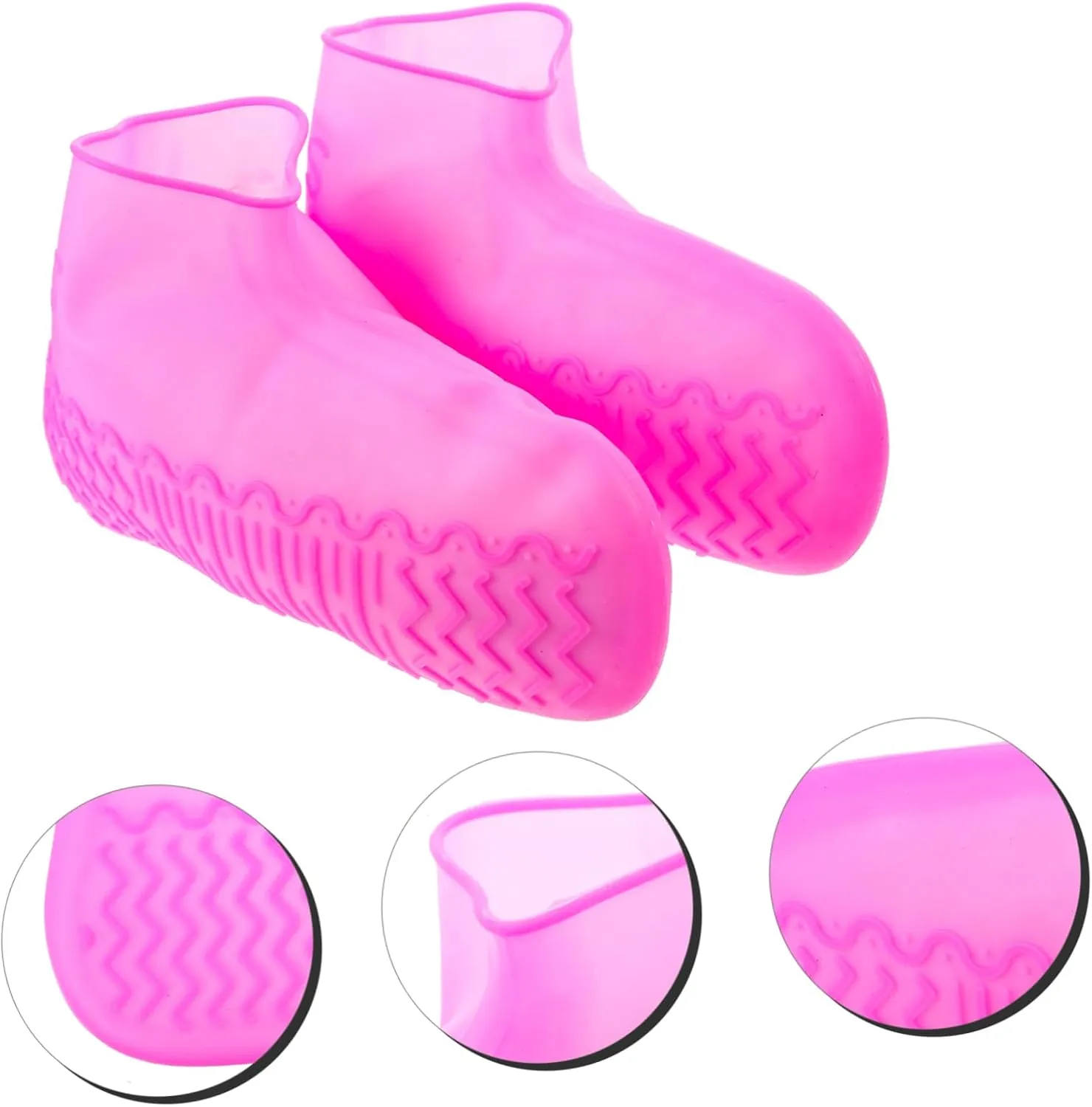Shoe Covers Rain and Snowproof Anti-slip Overshoes for Outdoor Adventures Cycling Size s
