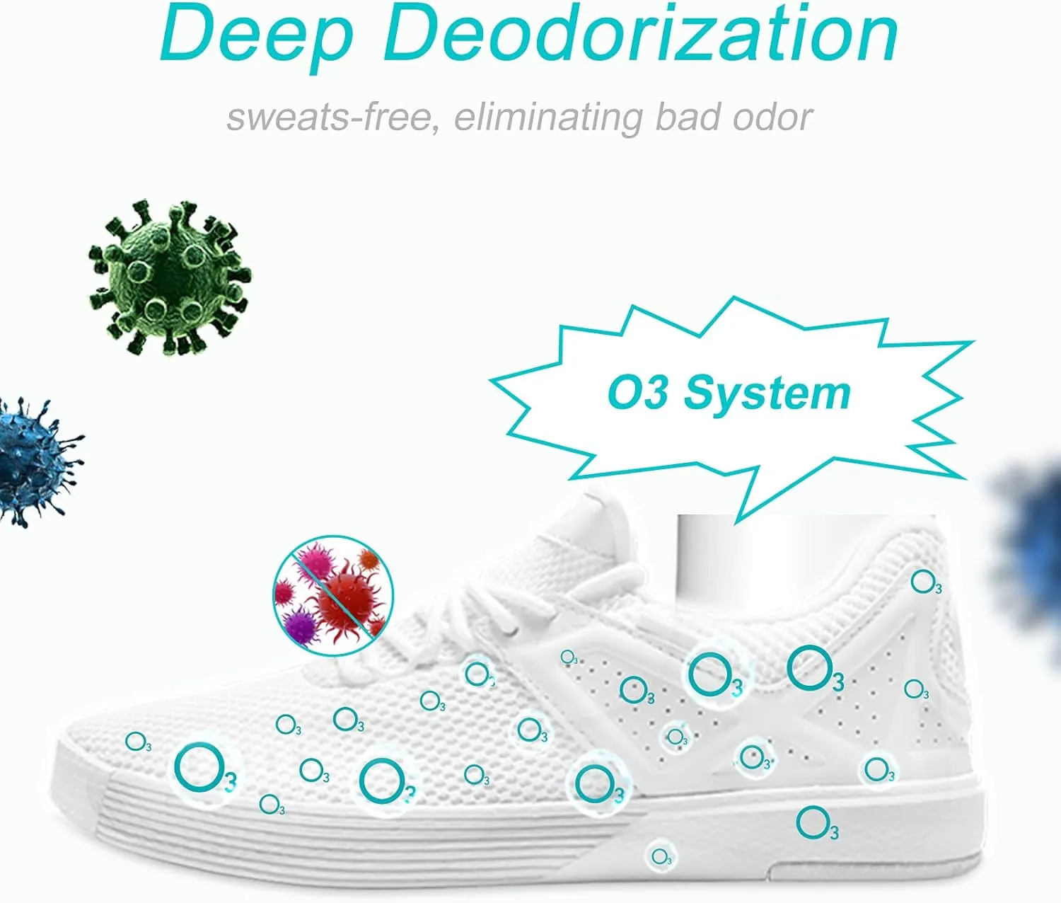 Shoe Dryer and Deodorizer with Timer Heat Boots Dryer Shoes Warmer US Plug