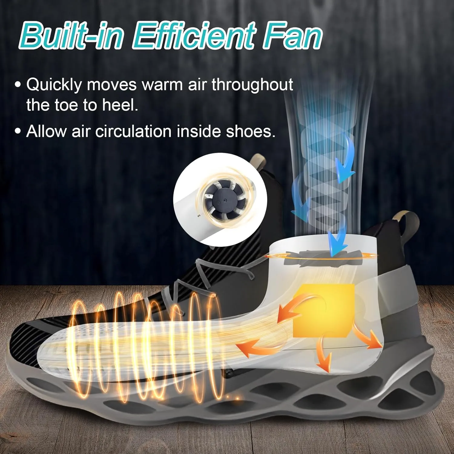 Shoe Dryer and Deodorizer with Timer Heat Boots Dryer Shoes Warmer US Plug
