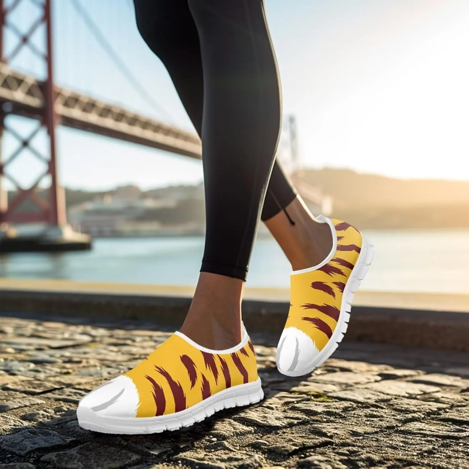 Shoes for Womens Slip on Loafers Running Sneakers Mesh Walking Tennis Shoes