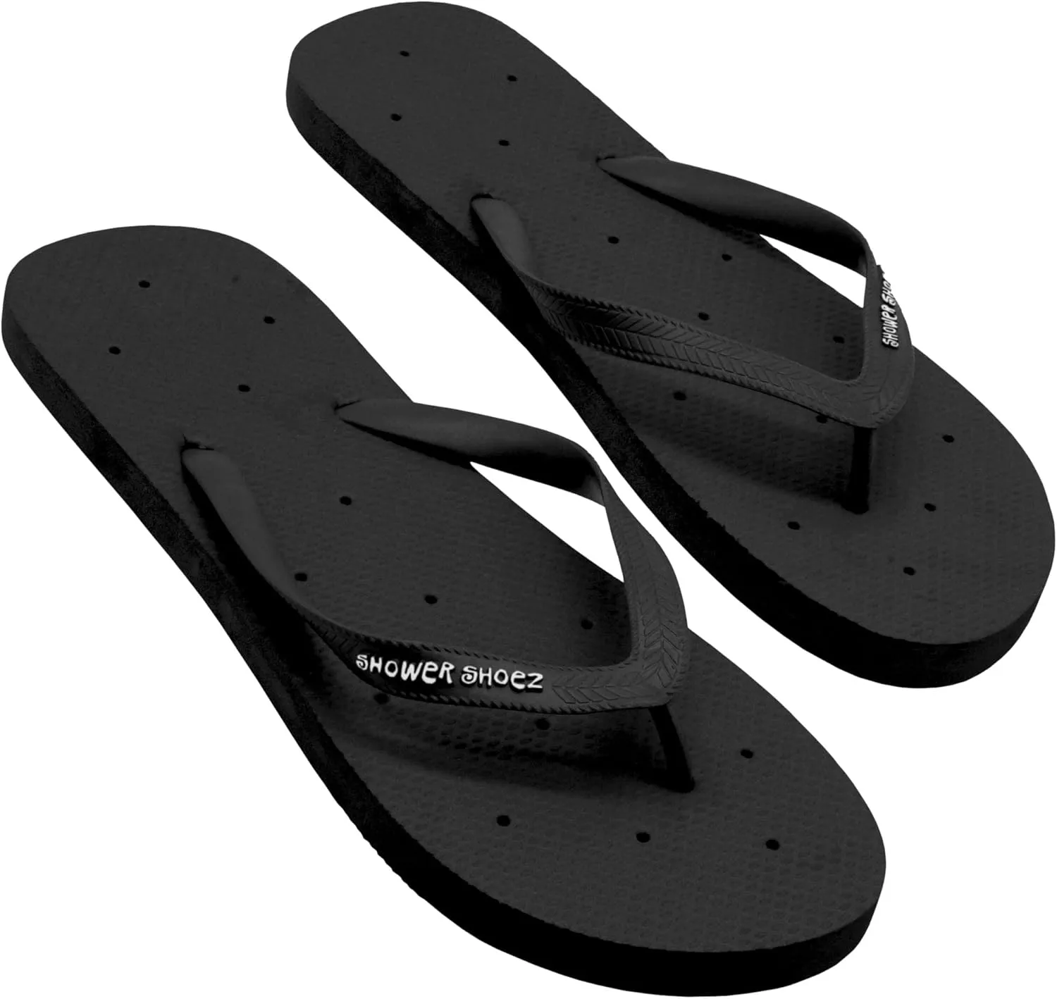 Shower Shoez Men's Non-Slip Gym Pool Dorm Water Sandals Flip Flops