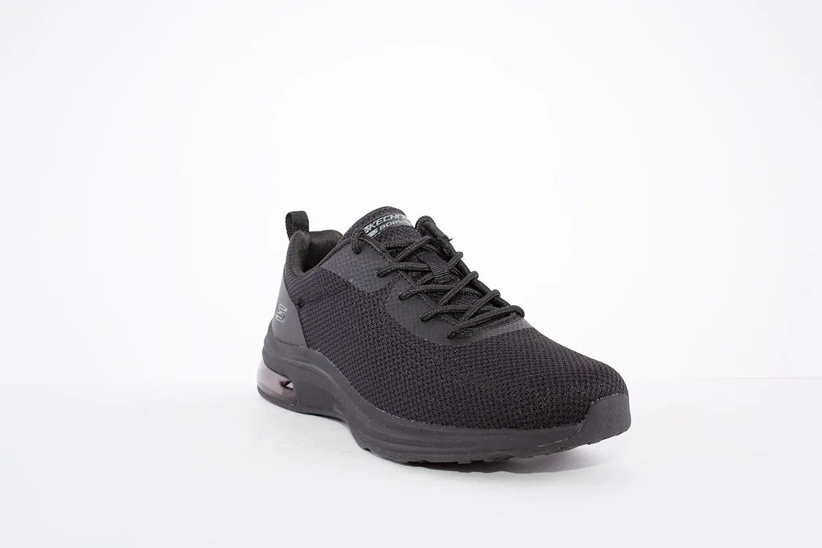 SKECHERS - 117127 BOBS PULSE AIR-SASSY SAUCE LACED TRAINER - BLACK