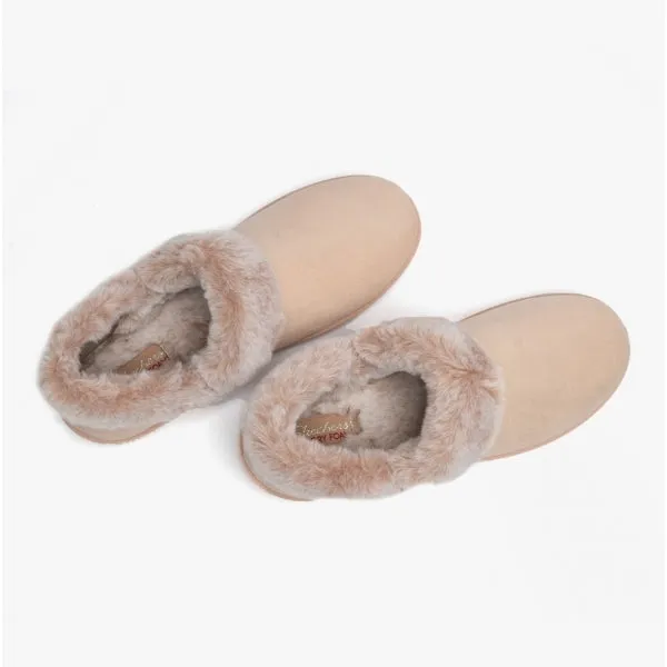Skechers 167219/BLSH COZY CAMPFIRE-FRESH TOAST Womens Slippers Blush
