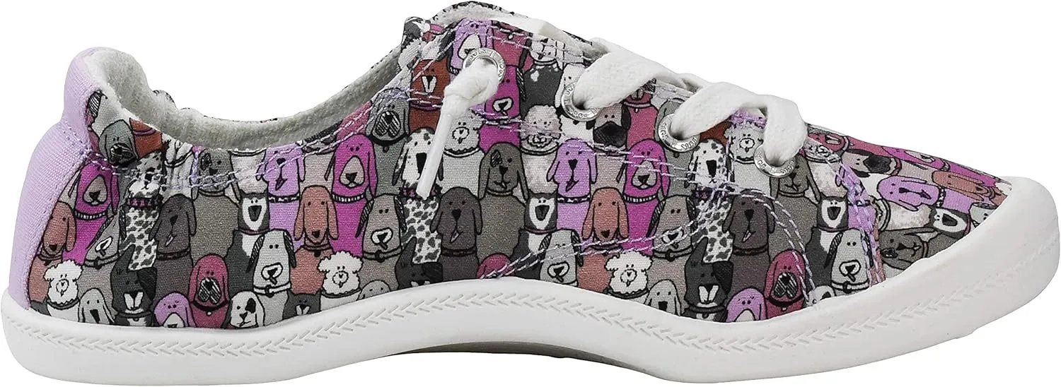 Skechers BOBS Women's Beach Bingo-Dog House Sneakers