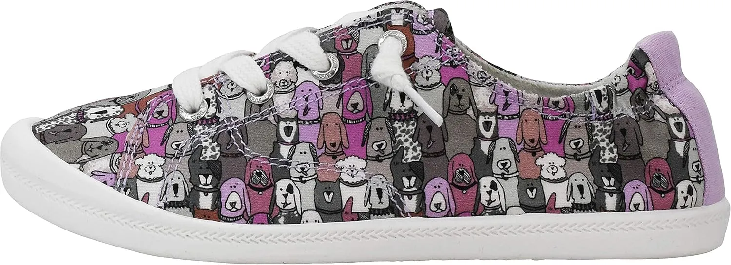 Skechers BOBS Women's Beach Bingo-Dog House Sneakers