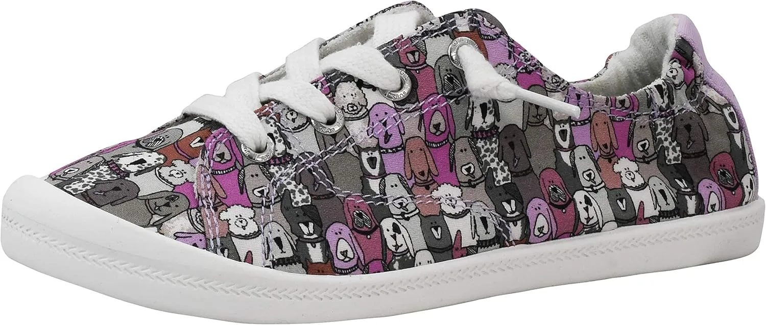 Skechers BOBS Women's Beach Bingo-Dog House Sneakers