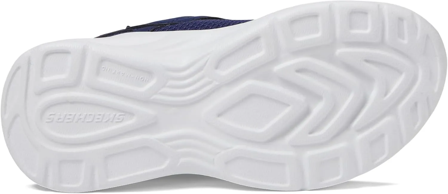 Skechers Children Dynamatic Sneaker - Navy, Low Top, for Sports, Unisex, Model 405110L, Sized 11.5, 12.5, 13.5