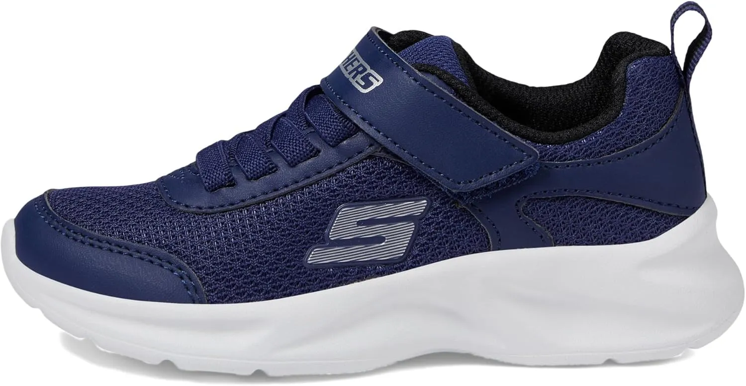 Skechers Children Dynamatic Sneaker - Navy, Low Top, for Sports, Unisex, Model 405110L, Sized 11.5, 12.5, 13.5
