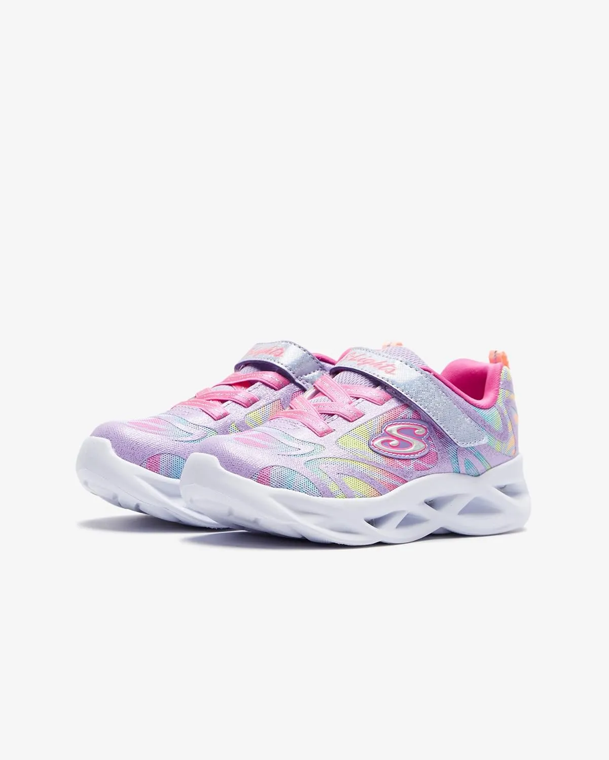 Skechers Girl's Twisty Brights-Dazzle Flash Sneaker